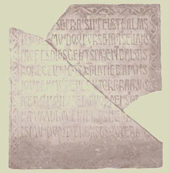 INSCRIPCIÓN FUNERARIA DE CIPRIANO (siglo XI)